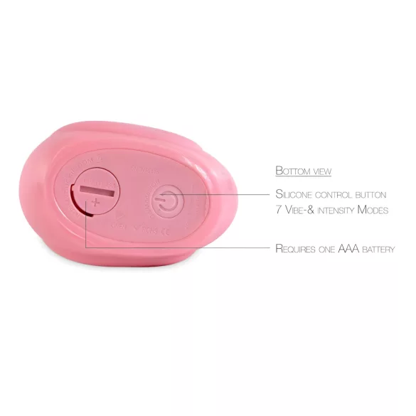 My Duckie 2.0 - vibromasseur clitoridien étanche - rose