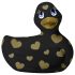 My Duckie Romance 2.0 - stimulateur clitoris vibrant - noir or