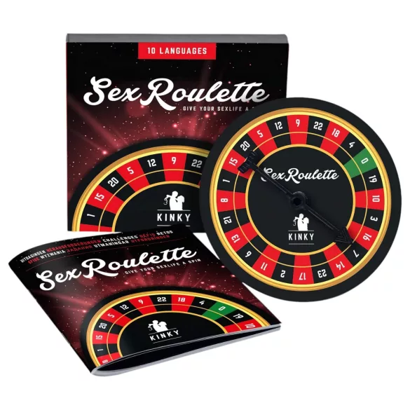 Sex Roulette Kinky - jeu de société érotique multilingue