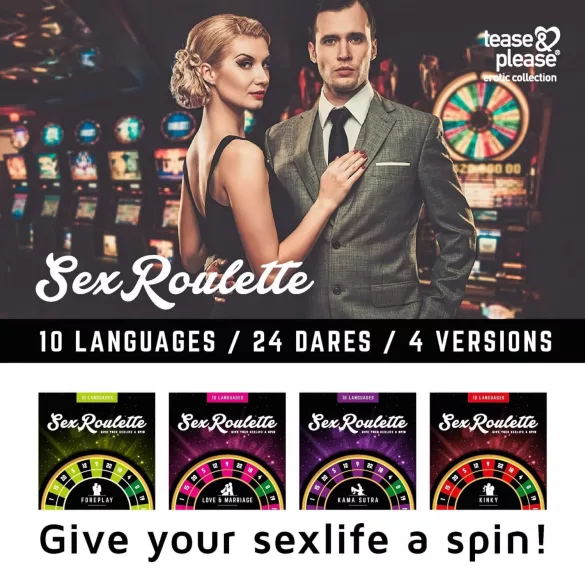 Sex Roulette Kinky - jeu de société érotique multilingue