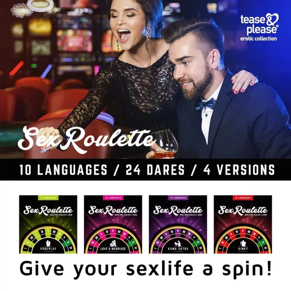 Sex Roulette Love & Married - jeu de société érotique multilingue