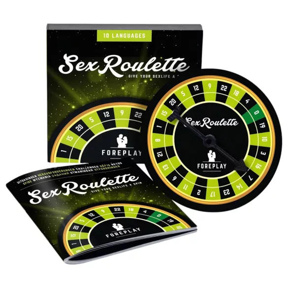 tease & please - Sex Roulette Préliminaires - Jeu de société de roulette pour couples