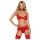 Obsessive Heartina - ensemble lingerie - rouge