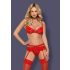 Obsessive Heartina - ensemble lingerie - rouge