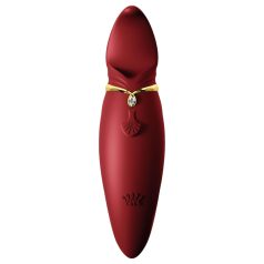   ZALO Hero - vibromasseur clitoridien rechargeable étanche - rouge