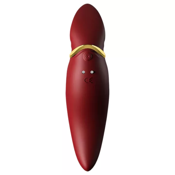 ZALO Hero - vibromasseur clitoridien rechargeable étanche - rouge