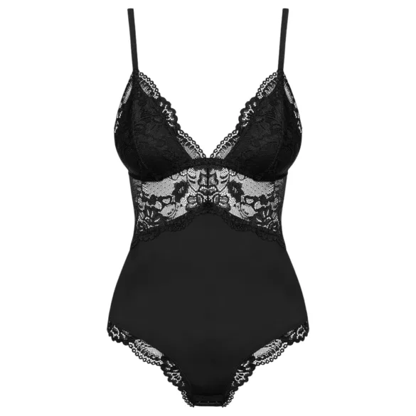Obsessive - body en dentelle - noir