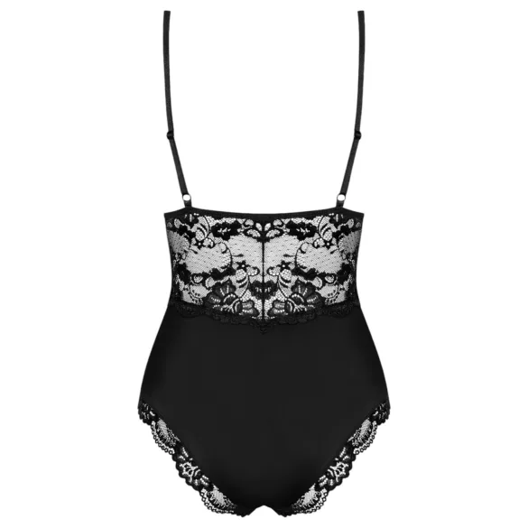 Obsessive - body en dentelle - noir