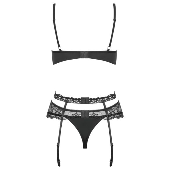 Obsessive Heartina - ensemble lingerie - noir