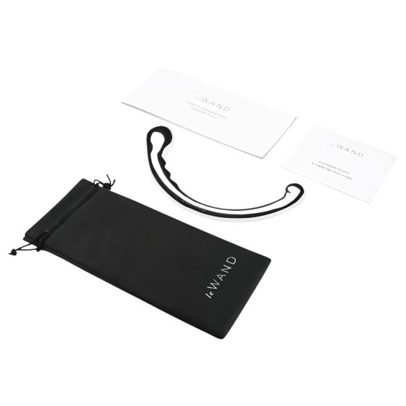 Le Wand - gode double embout - acier inoxydable - argent