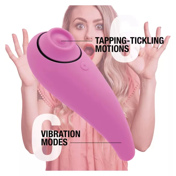 FEELZTOYS Femmegasm - vibromasseur clitoridien 2en1 rechargeable - rose