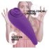 FEELZTOYS Femmegasm - stimulateur clitoridien 2en1 rechargeable - violet