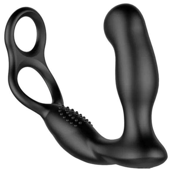 Nexus Revo - stimulateur prostate vibrant rotatif avec anneau - silicone noir