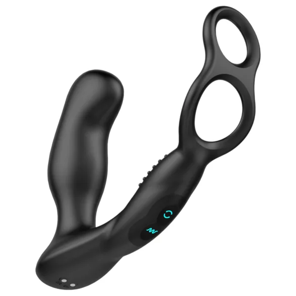 Nexus Revo - stimulateur prostate vibrant rotatif avec anneau - silicone noir