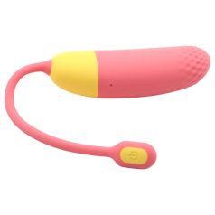   Magic Motion Vini - œuf vibrant connecté rechargeable - silicone orange
