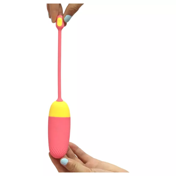 Magic Motion Vini - œuf vibrant connecté rechargeable - silicone orange