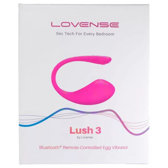 LOVENSE Lush 3 - œuf vibrant connecté (rose)
