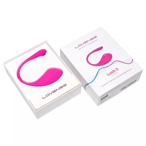 LOVENSE Lush 3 - œuf vibrant connecté (rose)