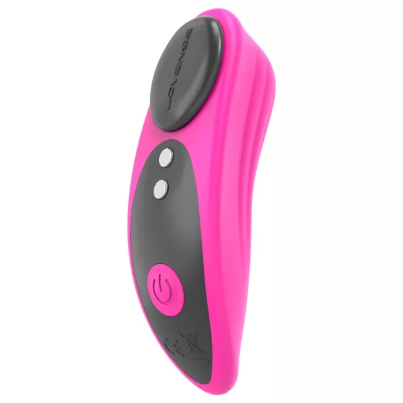 Lovense Ferri - vibromasseur clitoridien portable contrôlé par application (noir-rose)