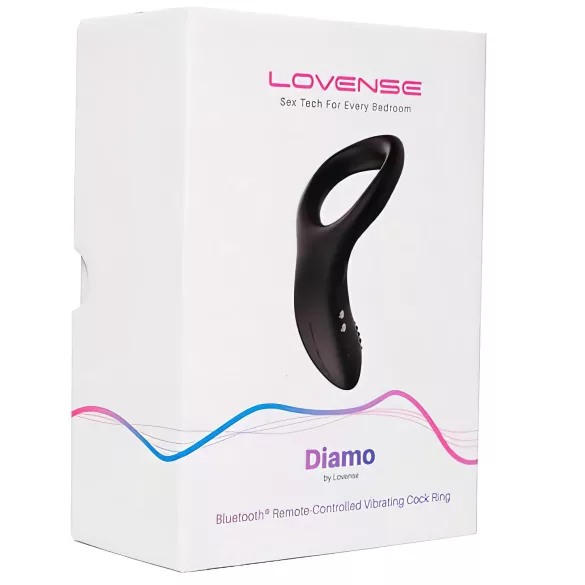 LOVENSE Diamo - anneau pénien vibrant et connecté (noir)