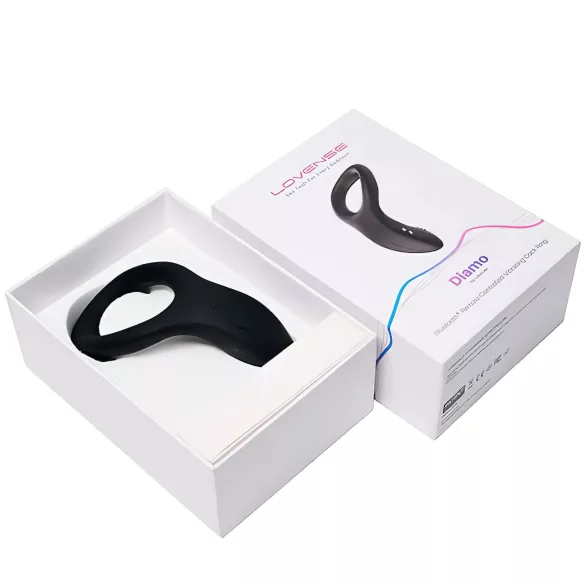 LOVENSE Diamo - anneau pénien vibrant et connecté (noir)