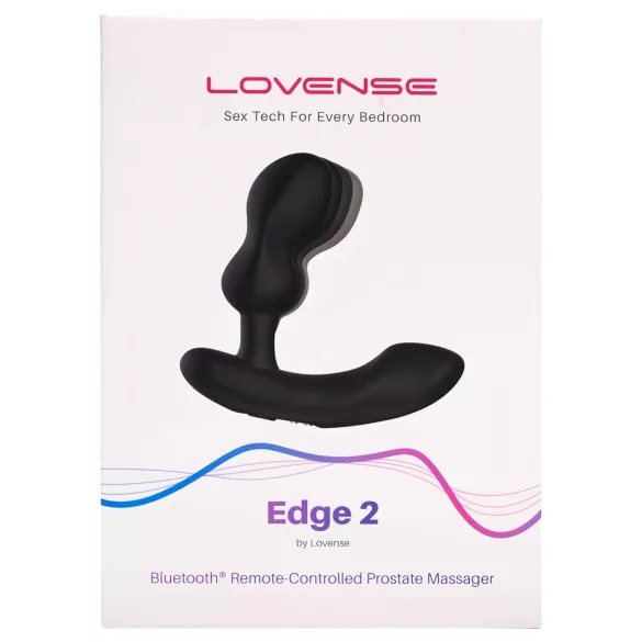 LOVENSE Edge 2 - vibromasseur prostatique intelligent (noir)
