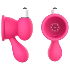   Aixiasia Bobo - stimulateur de tétons vibrant - silicone rose