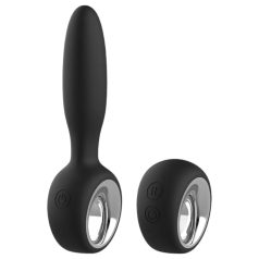   Aixiasia Dylon-Remote - plug anal vibrant télécommandé rechargeable - noir