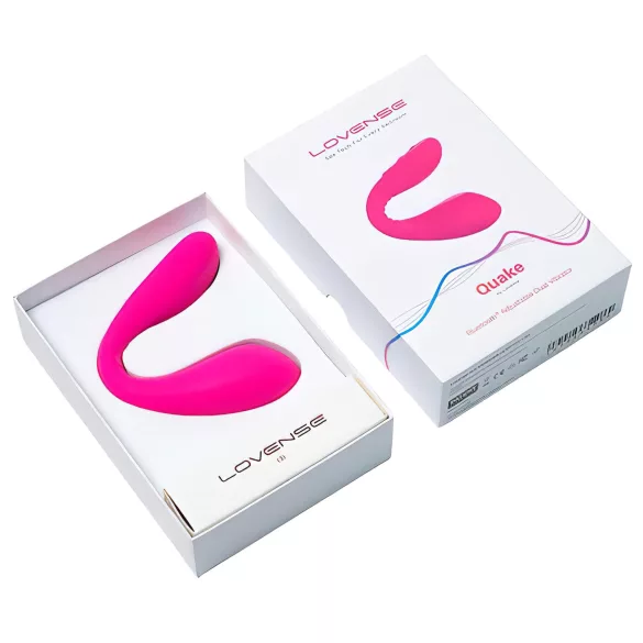 Lovense Dolce - Vibromasseur pour couple contrôlé par application (rose)