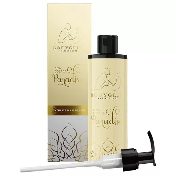 Bodygliss - huile de massage et lubrifiant - pina colada - 150ml
