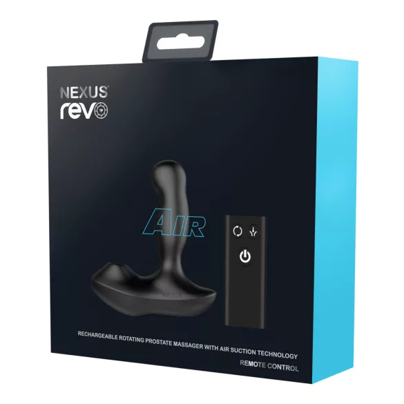 Nexus Revo Air - vibromasseur prostate rotatif - silicone noir