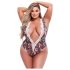 Baci - Body grande taille - dentelle fleurie