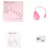 Magic Motion Sundae - œuf vibrant connecté rechargeable - rose