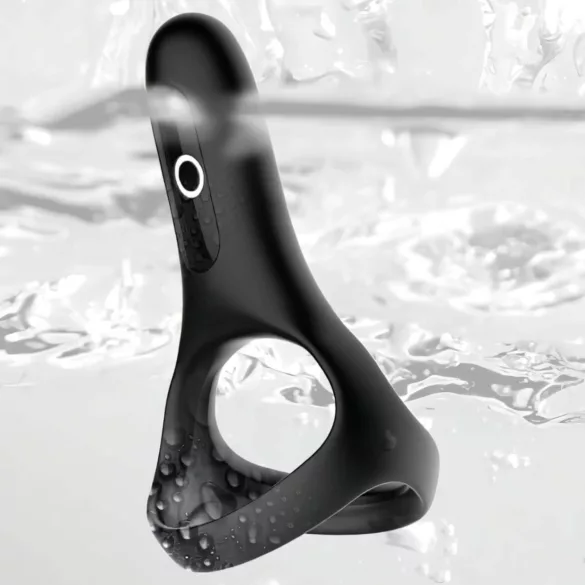 Magic Motion Rise - anneau pénien vibrant connecté rechargeable - noir