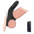 Magic Motion Rise - anneau pénien vibrant connecté rechargeable - noir