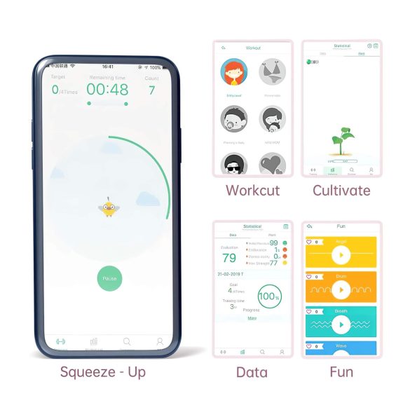 Magic Motion FitCute - boule de geisha connectée rechargeable - menthe