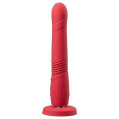 Lovense - Vibromasseur pulsant rechargeable - silicone rouge