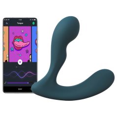   Magic Motion Solstice X - stimulateur prostate vibrant connecté - silicone vert