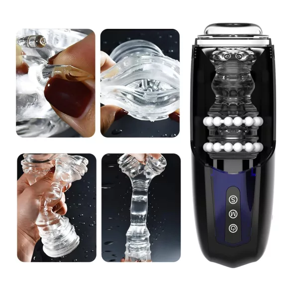 Magic Motion Xone - masturbateur connecté - silicone bleu