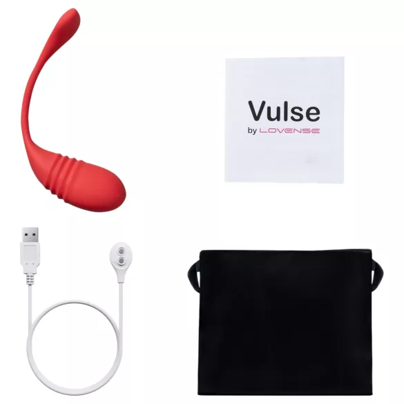 LOVENSE Vulse - œuf vibrant intelligent à va-et-vient (rouge)