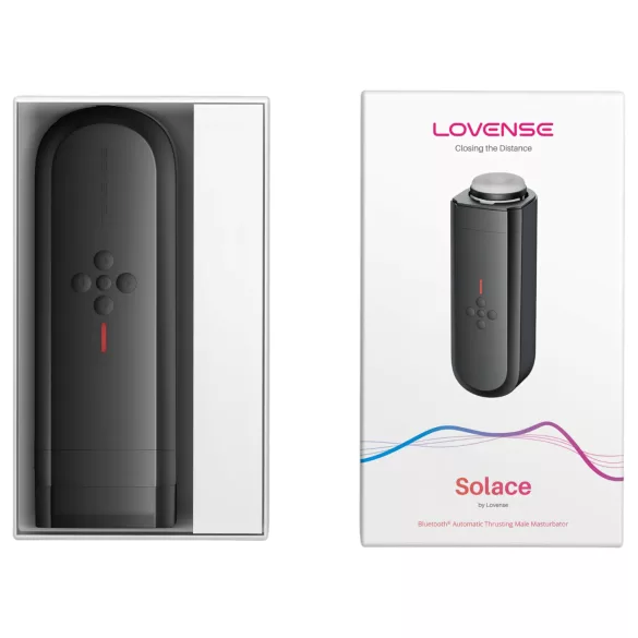 Lovense Solace - Masturbateur pour homme contrôlé par application (noir)