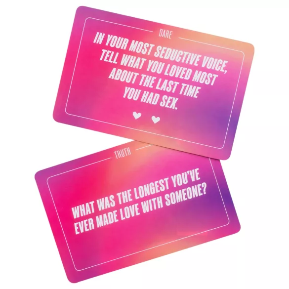 Tease&Please - jeu action ou vérité pour couples - version anglaise