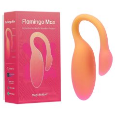   Magic Motion Flamingo Max - œuf vibrant connecté - silicone orange