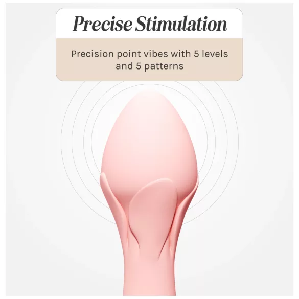 Vush Fleur - vibromasseur masseur rechargeable et étanche (rose)