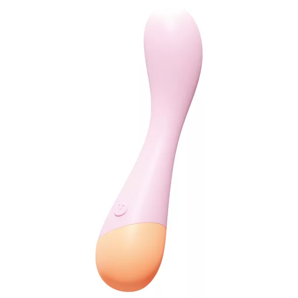 Vush Peachy G-Spot - vibromasseur point G rechargeable - silicone rose