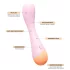 Vush Peachy G-Spot - vibromasseur point G rechargeable - silicone rose