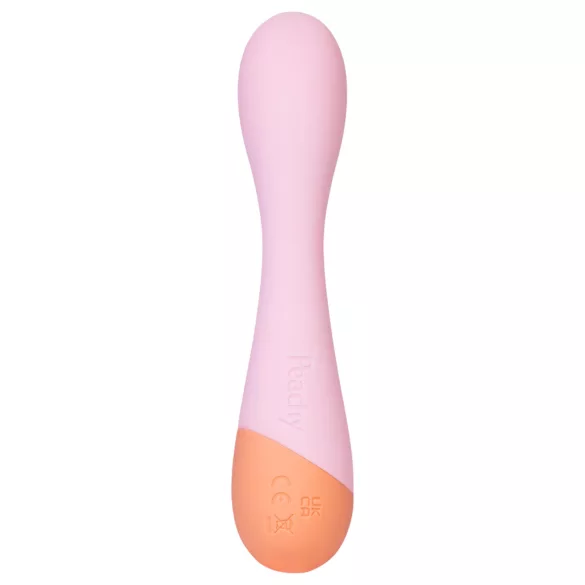 Vush Peachy G-Spot - vibromasseur point G rechargeable - silicone rose
