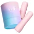 Vush - mini vibromasseur rechargeable étanche - rose