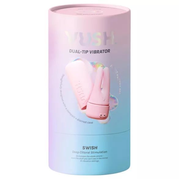 Vush Pop Swish - Stimulateur clitoridien étanche rechargeable - rose