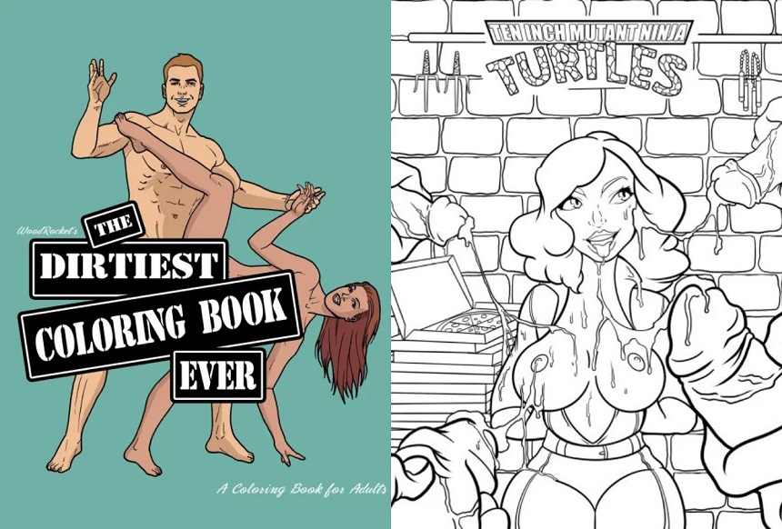 WoodRocket - Livres de Coloriage Érotiques et Parodiques